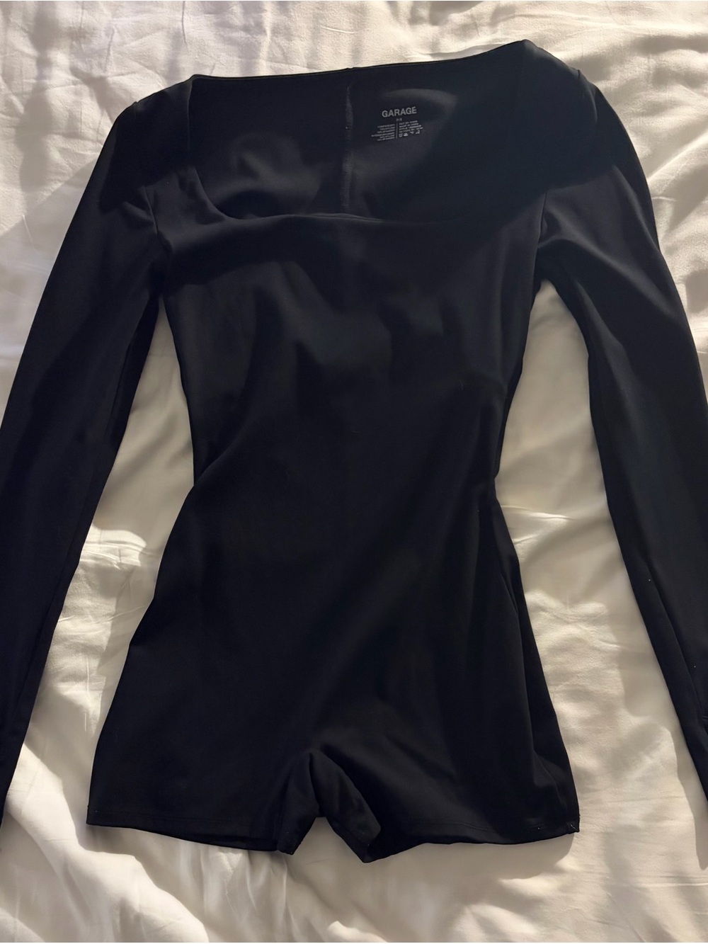 Garage Active Square Neck Romper